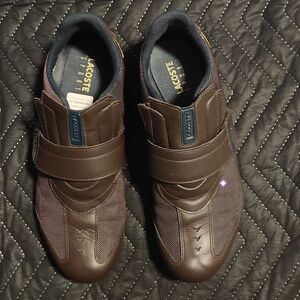 Lacoste Men's Dark Brown Sneakers